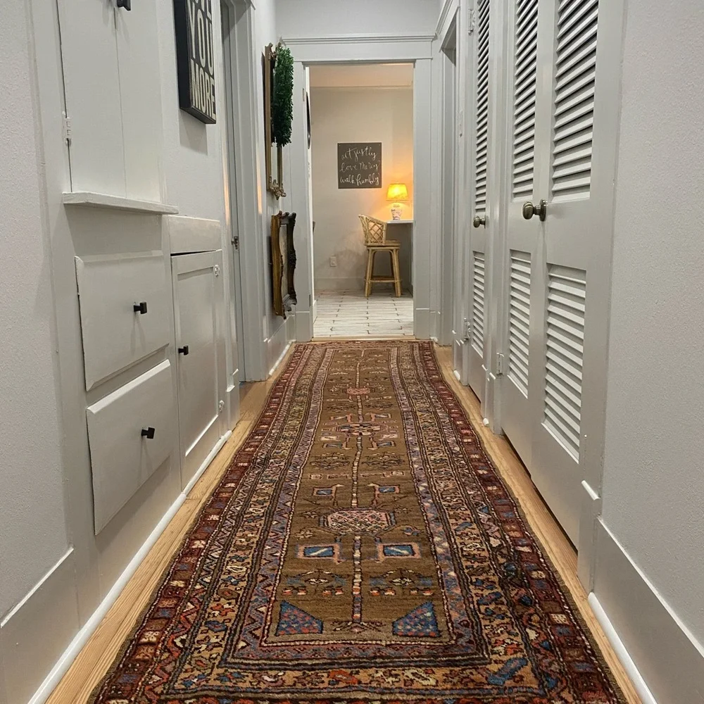 Antique Serapi Runner Rug - Picture 2 of 5